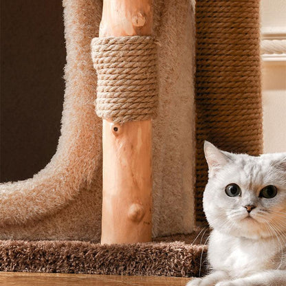 Deluxe Large Cat Climbing Frame Treehouse